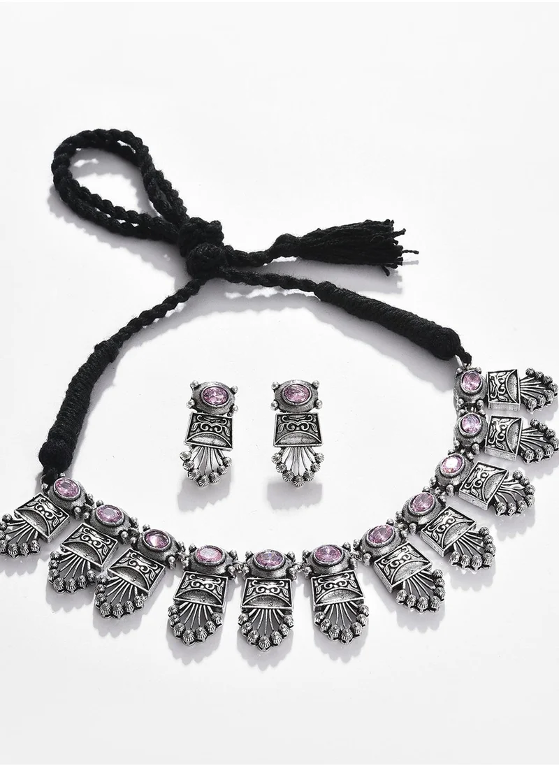 سوهي Contemporary Choker Necklace Set