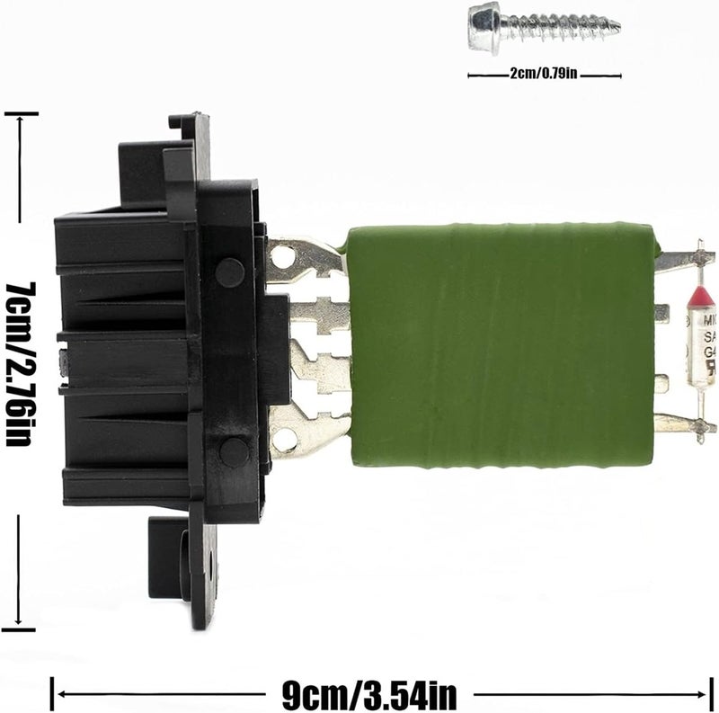 DEMULAX Heater Blower Motor Fan Resistor for Vauxhall and Fiat - Image 2