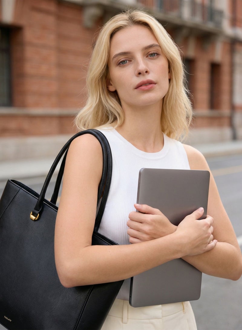 Thulath Women's Tote Bag, Vegan Leather, Large Capacity Bag, Commuter Bag, The perfect gift choice - Image 5