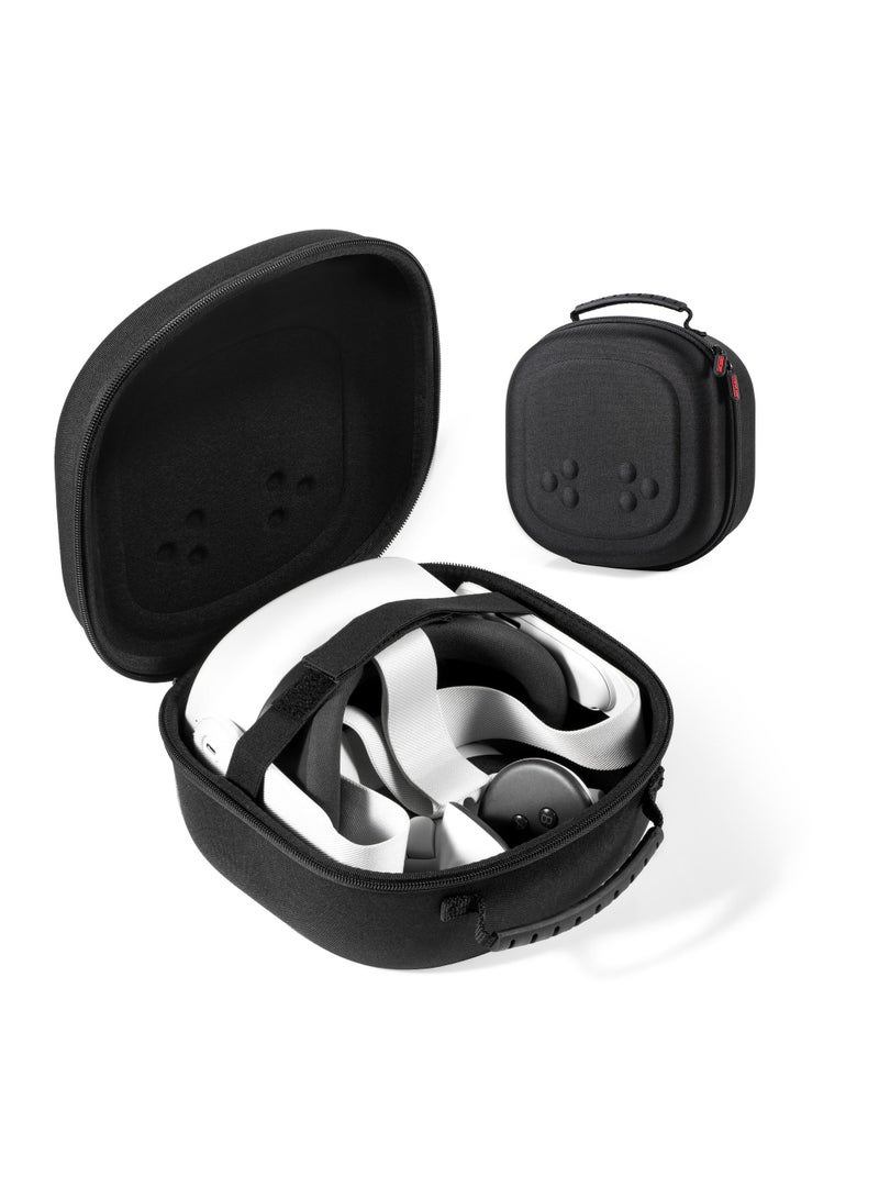 Carrying Case for Meta Quest 3 / Quest 2 / Quest 3S, Portable VR Headset Travel Bag, Shockproof u0026 Waterproof Storage Accessories Bag