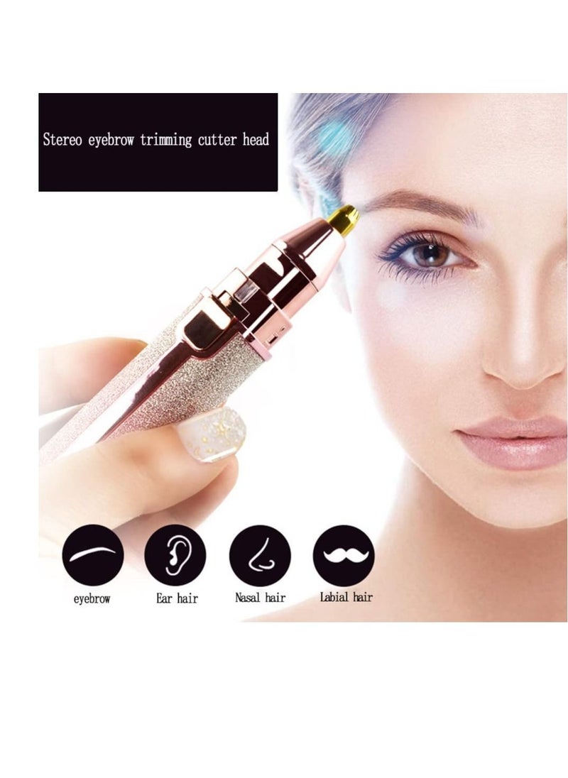 Generic - Electric Shaver Razor for Women, Bikini Trimmer for Women Pubic Hair, Epilator for Women, Hair Removal Device,Wet Dry Painless Rechargeable Shaver for Arms Legs Facial Lips Eyebrow - Image 1