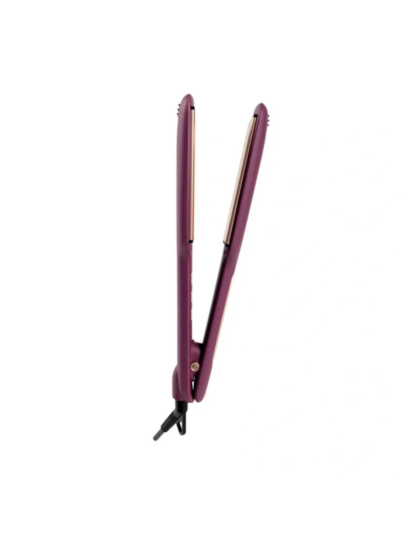 CH&BE Wide Straightener | 60–230°C | Smooth, Straight Hair Without Breakage or Frizz | Infrared Tech for Long-Lasting Shine & Softness | Flawless, Safe Straightening | Lightweight Design with Comfortable Rubber Grip | Suitable for All Hair Types  - Image 4