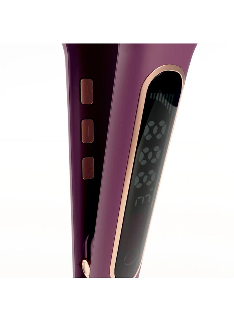 CH&BE Wide Straightener | 60–230°C | Smooth, Straight Hair Without Breakage or Frizz | Infrared Tech for Long-Lasting Shine & Softness | Flawless, Safe Straightening | Lightweight Design with Comfortable Rubber Grip | Suitable for All Hair Types  - Image 5