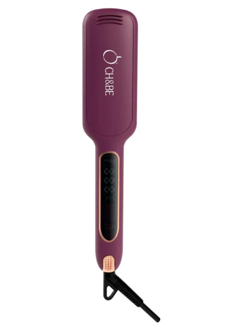 CH&BE Wide Straightener | 60–230°C | Smooth, Straight Hair Without Breakage or Frizz | Infrared Tech for Long-Lasting Shine & Softness | Flawless, Safe Straightening | Lightweight Design with Comfortable Rubber Grip | Suitable for All Hair Types - Image 1