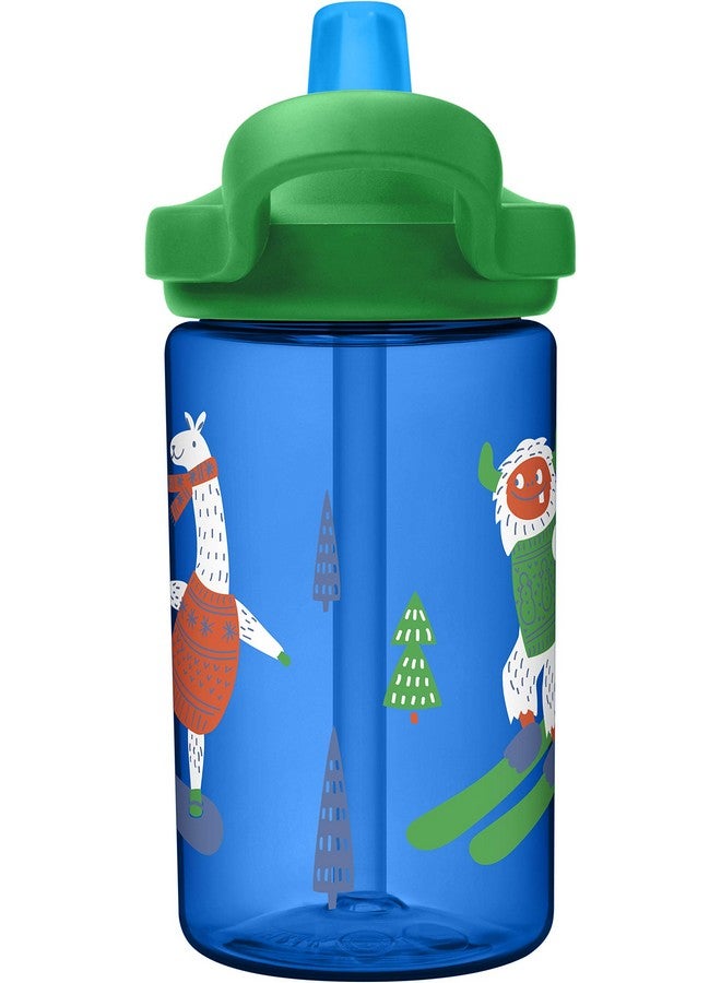 CAMELBAK Eddy+ Kids BPA-Free Water Bottle with Straw, 14oz, Sweater Shedders - Image 4