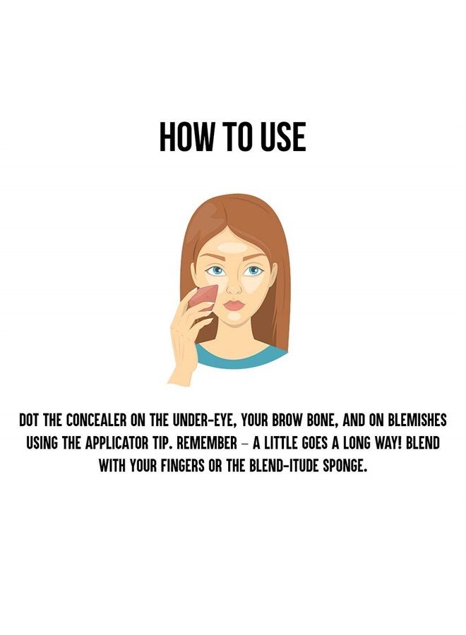 Colorbar Flawless Full Cover Concealer, Silk, 6 ml - Image 3