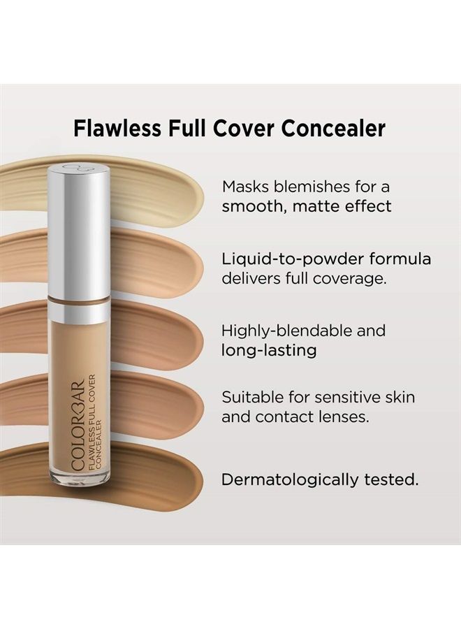 Colorbar Flawless Full Cover Concealer, Silk, 6 ml - Image 4