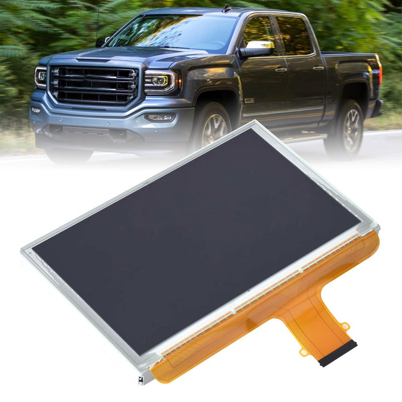 8 Touch Screen Digitizer LCD Monitor Radio Navigation Compatible with Chevy Silverado Suburban Tahoe Colorado GMC Canyon Sierra Yukon 2015 2016 2017 2018 Radio Navigation Replace  DJ080PA01A