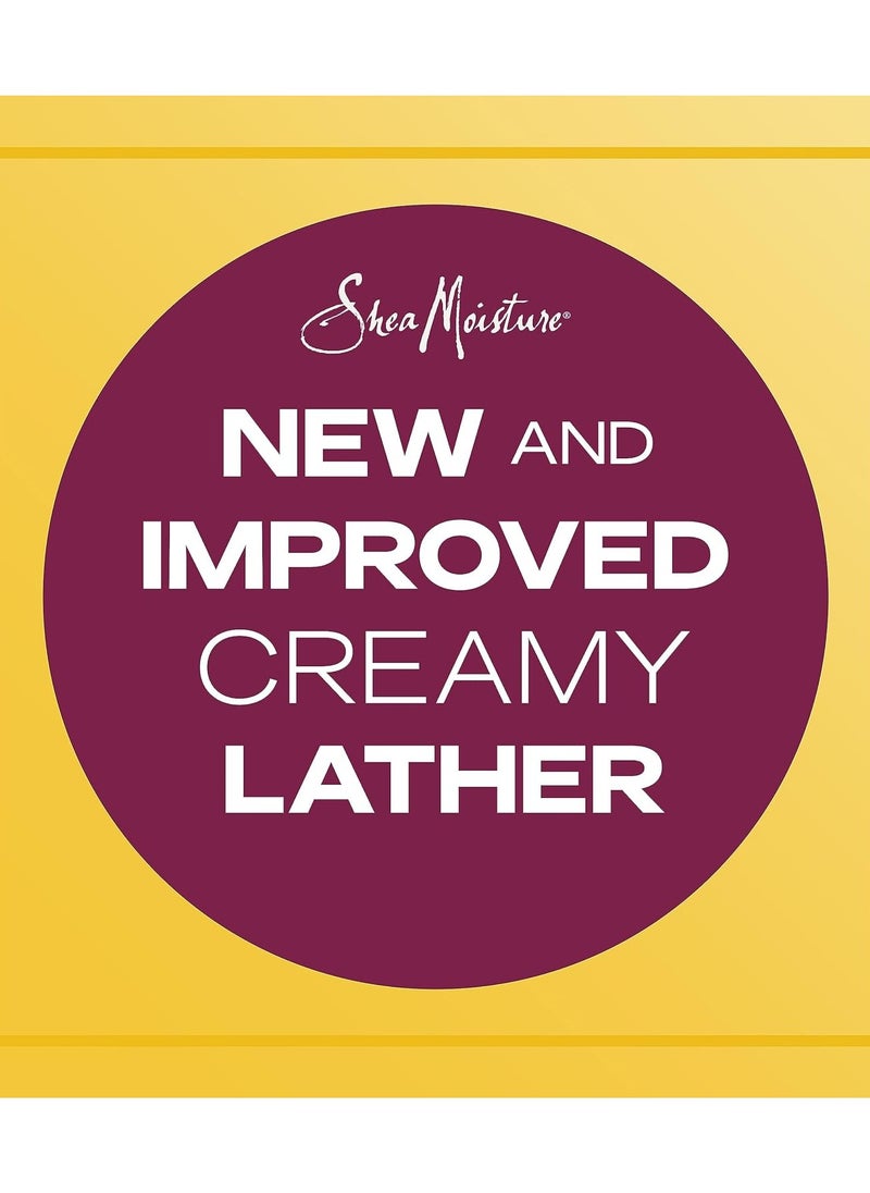SheaMoister - SheaMoisture Jamaican Black Castor Oil Shampoo - Strengthen and Restore Hair, 13 oz (384 ml) - Image 1