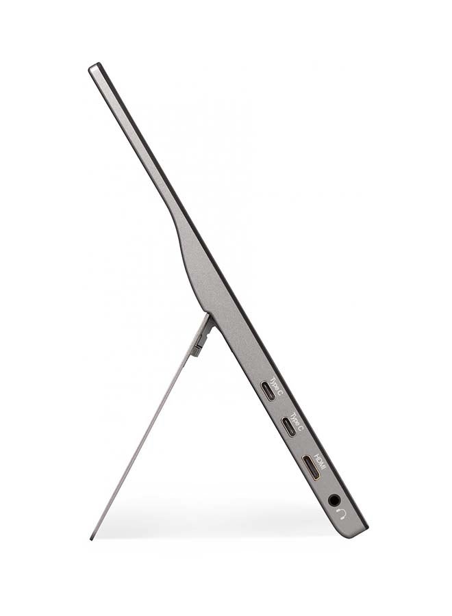 فيوسونيك شاشة LED‏ TD1655 VS18170 مقاس 15.6 بوصة بدقة كاملة الوضوح (1920x1080) وتردد 60 هرتز ومنفذ ديسبلاي بورت وHDMI رمادي فضي - Image 4