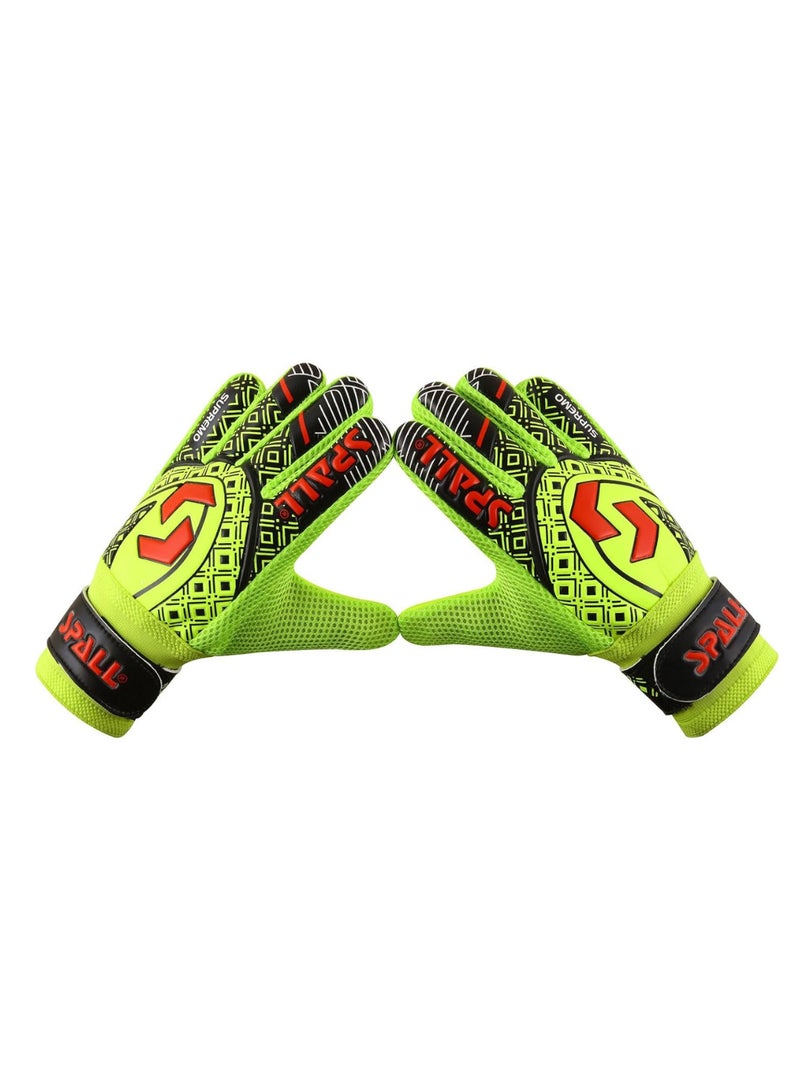 سبال قفازات حارس المرمى قبضة قوية مع حماية مزدوجة للمعصم والعمود الفقري للإصبع تمنع الإصابات من أجل أقوى عمليات الإنقاذ قفازات تدريب حارس المرمى للشباب والكبار - Image 2