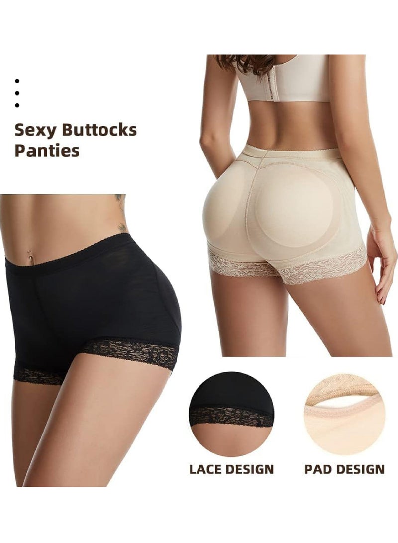 Rock Pow Womens thigh Briefs thigh Lifter Padded Control Panties Hip Seamless Lace Body Shaper - Image 3