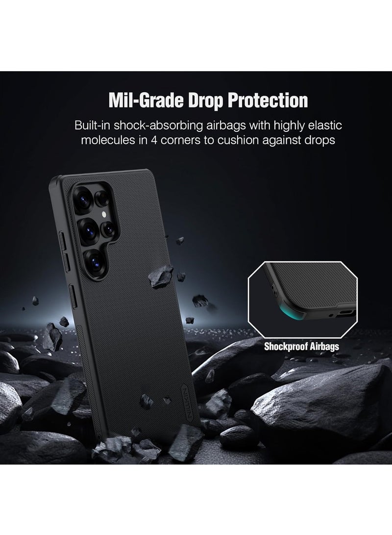 Nillkin Samsung Galaxy S25 Ultra Case,Slim & Tough,S25 Ultra Case Pocket-Friendly, with Port Protection - Image 4