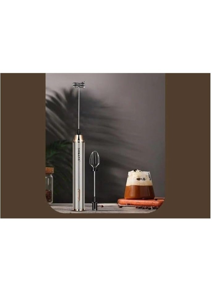 sokany 2 IN 1 USB Rechargeable Milk Frother & Egg Beater(sk-02018)