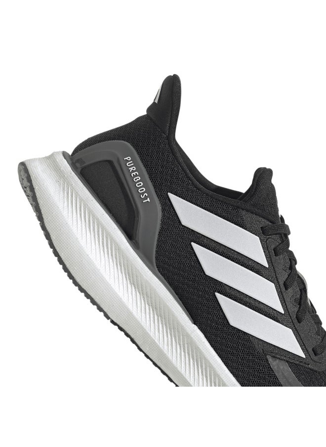 Adidas Pureboost 5 Black Running Shoes For Men 6.5