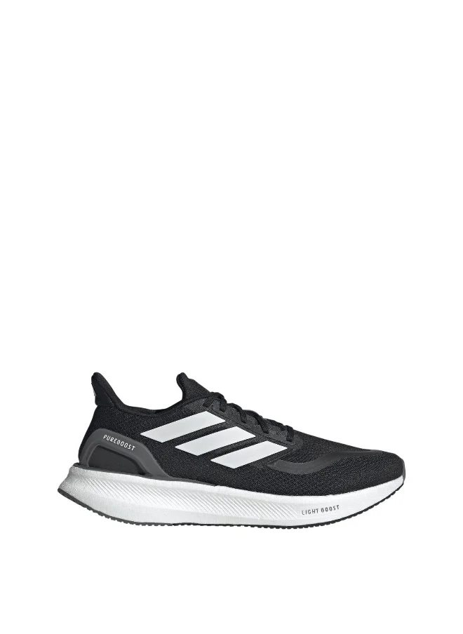 اديداس اوريجينالز Adidas Pureboost 5 Black Running Shoes For Men 6.5