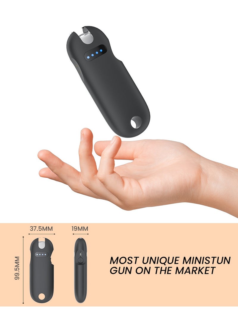 Electric Lighter with Flashlight, 2 in 1 USB Rechargeable Lighter with Mini Torch, Waterproof Windproof Flameless Lighter