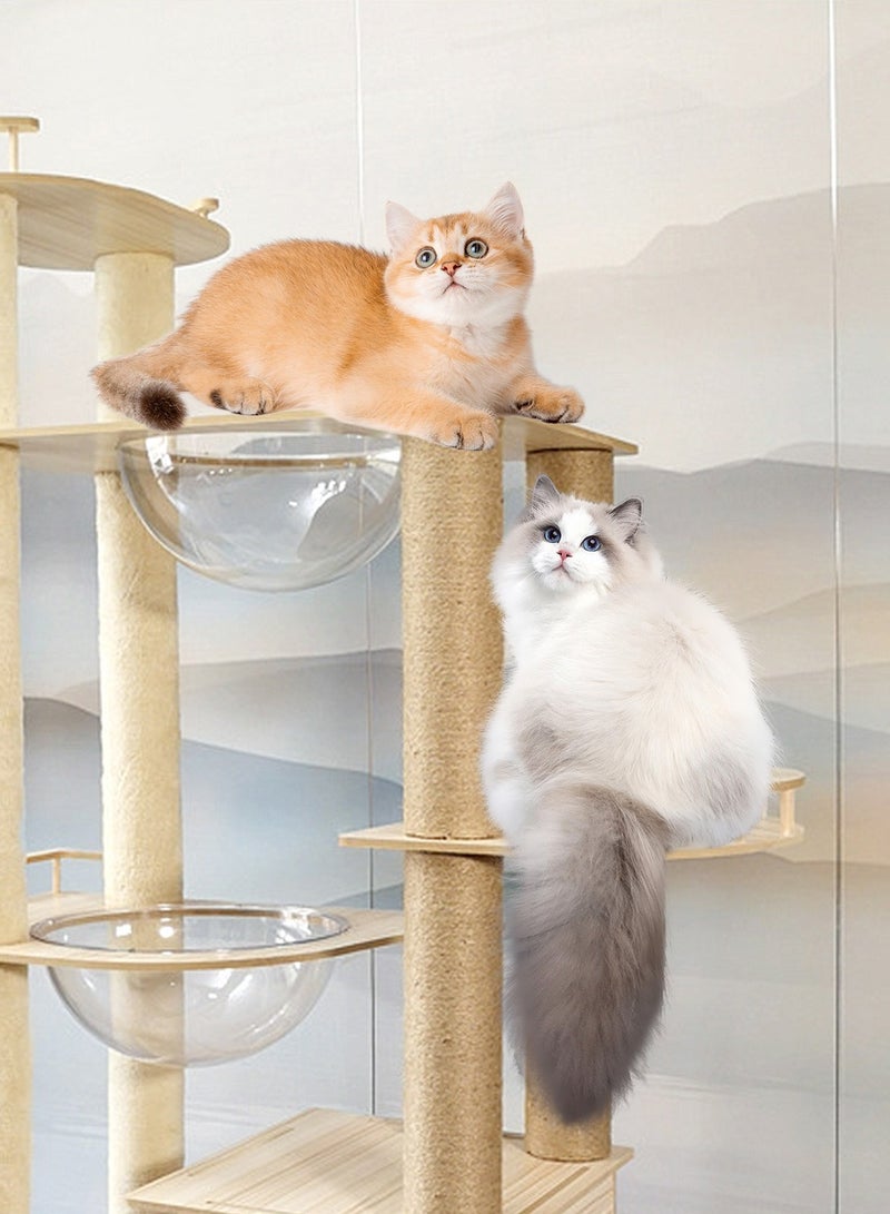 Kidle Cat Tree Cat Climbing Frame Cat Scratching Board Cat House Cat Condo Cat Bed - Image 5