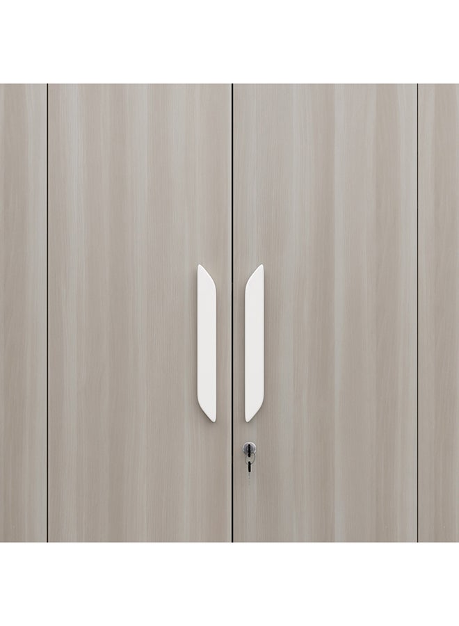 هوم بوكس نيوبورت خزانة ملابس 6 أبواب و2 درج ومرايا 55 × 210 × 240 سم - Image 5