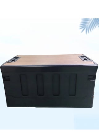 Outdoor Camping Folding Storage Box 60L, Collapsible Storage Box Black, Crates Plastic Storage Box Container Stackable Folding Utility Crates, Cooler Box, Storage Case - pzsku/Z6CEB86550EBF9E1A1650Z/45/_/1730279086/c2a7c3b5-5f2d-4603-8046-df507b721af3