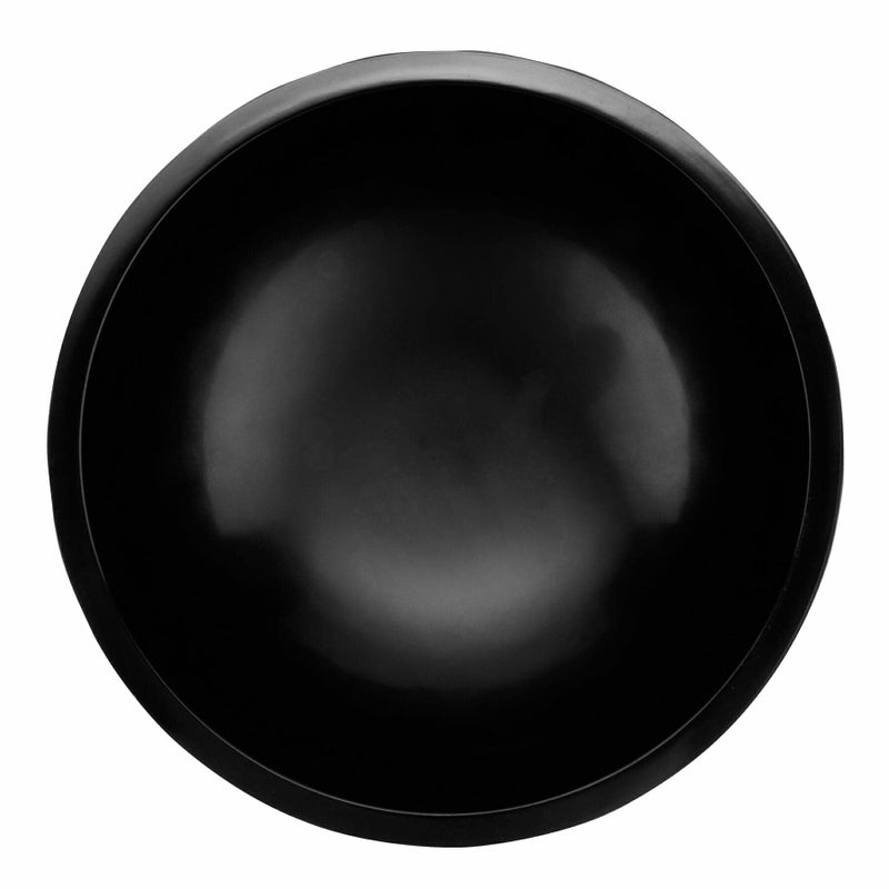 Get G.E.T. MOJ-801-BK-EC 4 oz. 4"" Black Break Resistant Round Molcajete Bowl (Pack of 12) - Image 2