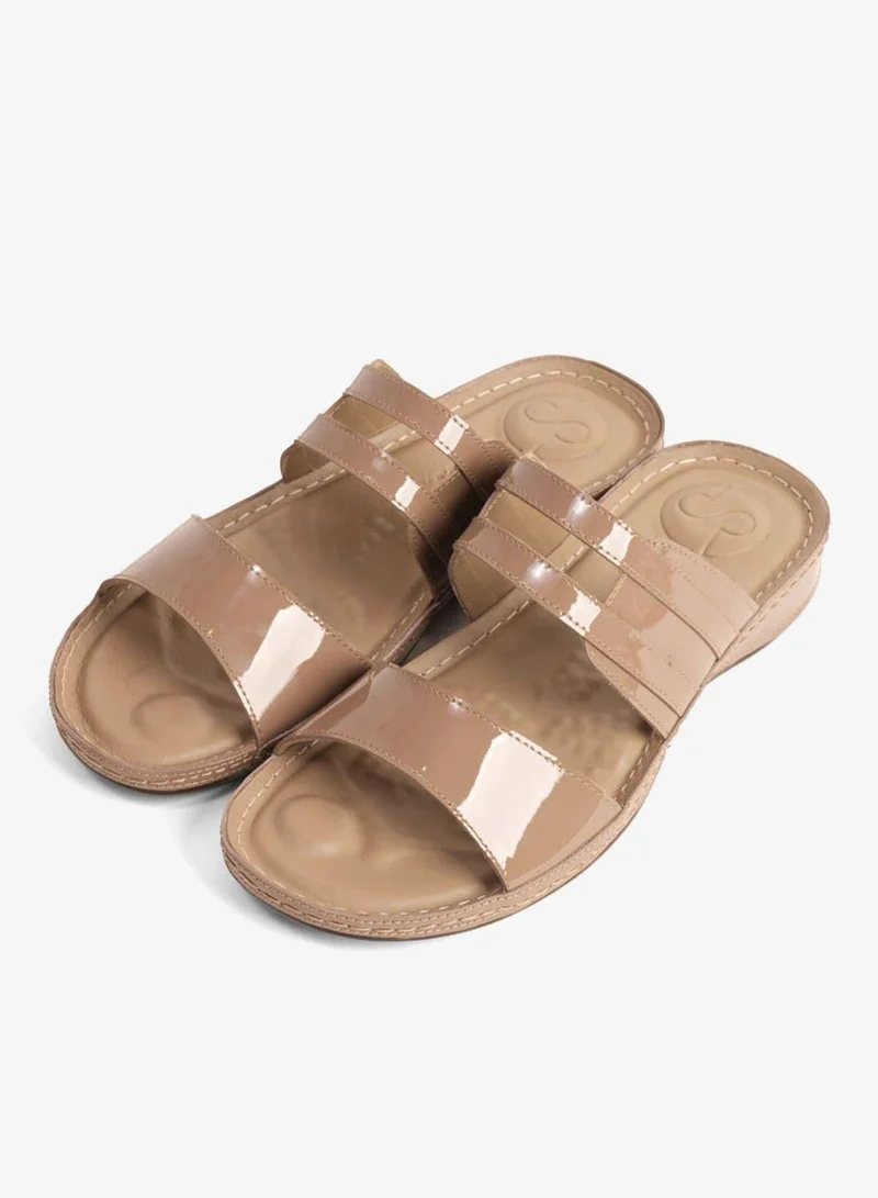 كومفورت بلس صنادل نسائية كومفورت بلس -  حجري