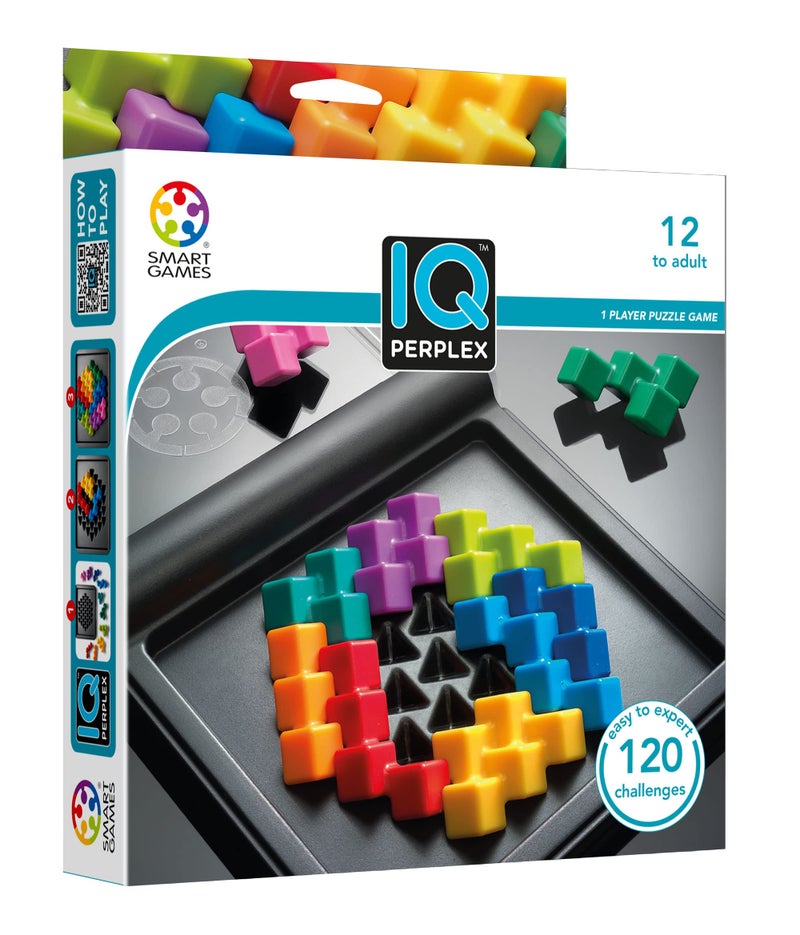 SmartGames IQ Perplex Travel Puzzle Game with 120 Challenges for Ages 12 - Adult - Image 3