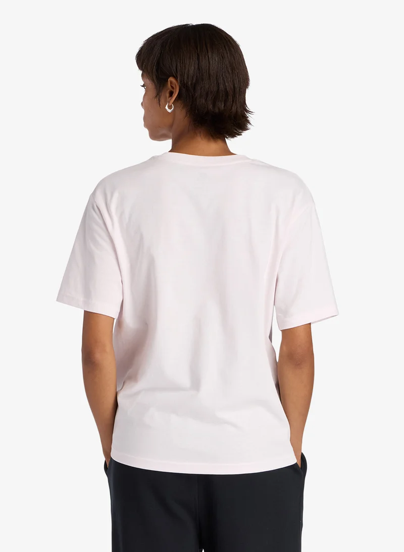 New Balance Jersey Relaxed Logo T-Shirt
