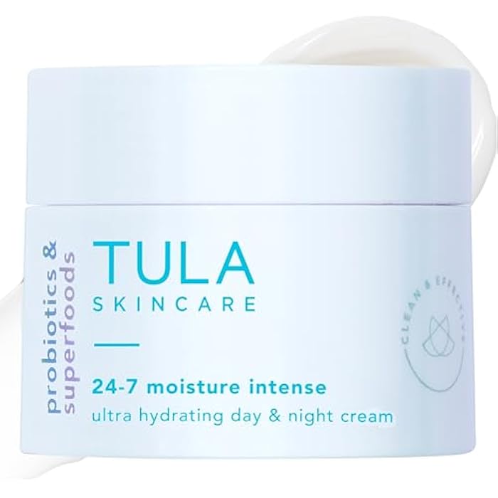 TULA Skin Care 24-7 Moisture Intense Ultra Hydrating Day & Night Cream - Ultra Nourishing Moisturizer for Face, Soothe Skin, Maintain Skin Balance & Improve Skin Smoothness - Image 1