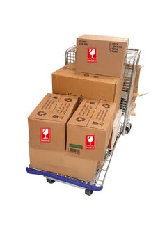 Top label Fragile Stickers,Glass Stickers,Handle With Care Shipping Stickers,Mailing Postage Parcel Stickers,2X3 Inch,300 Pcs Per Roll  - Image 3