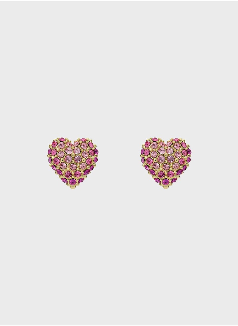 Ted Baker Heart Detail Stud Earrings  - Image 1