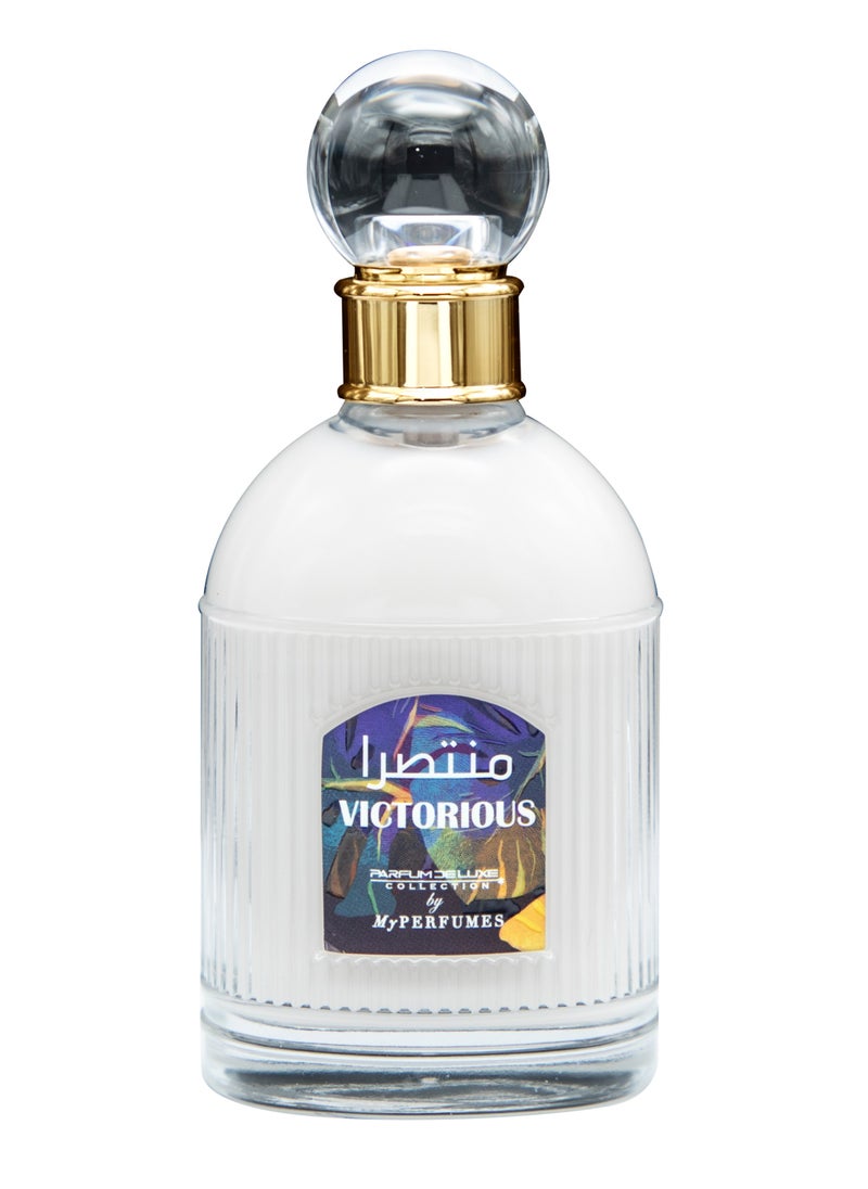 MY PERFUMES - My Perfumes VICTORIOUS from PARFUM DELUXE Non Alcoholic Halal Perfume for Men and Women 90ml Long Lasting and Alcohol Free - Image 1