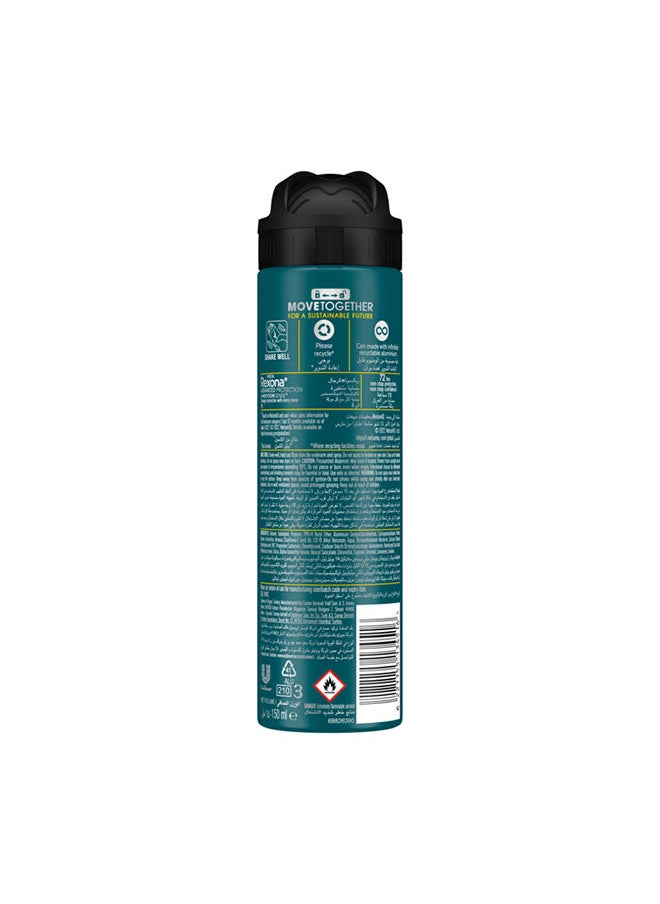 Advanced Protection 72H+ Antiperspirant Deodorant V8 Spray