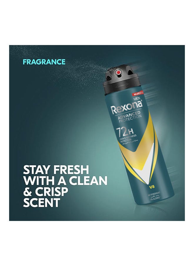 Advanced Protection 72H+ Antiperspirant Deodorant V8 Spray