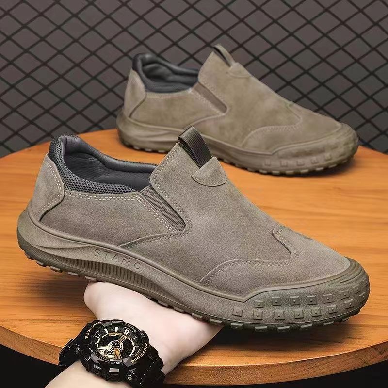Labor Protection Shoes Men'S Summer Style One-Legged Construction Site Wear-Resistant Men'S Non-Slip Waterproof Casual Work Shoes - Image 4