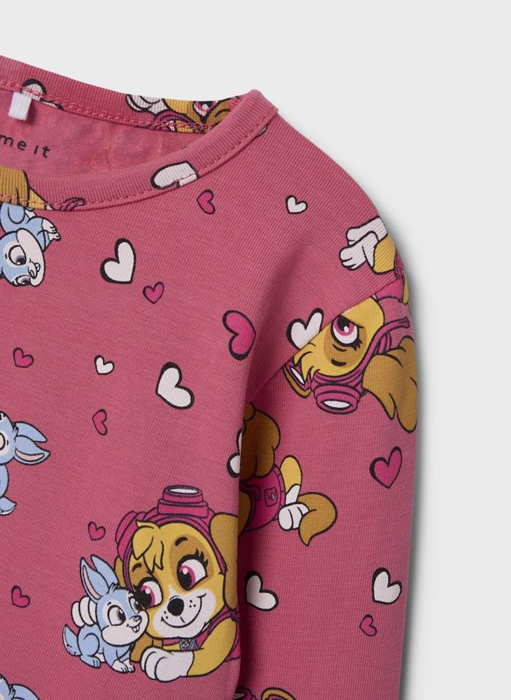 NAME IT Kids Nmfjiddi Paw Top  - Image 3