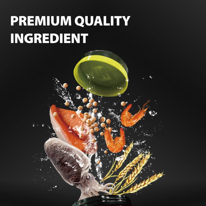 GOOD PARTNER Purify Series for Marine Fish Food, Saltwater Fish Sinking Pellets, Suitable for Clown Fish, All Natural Ingredients, 2.65 oz (Pack of 1) - Image 3