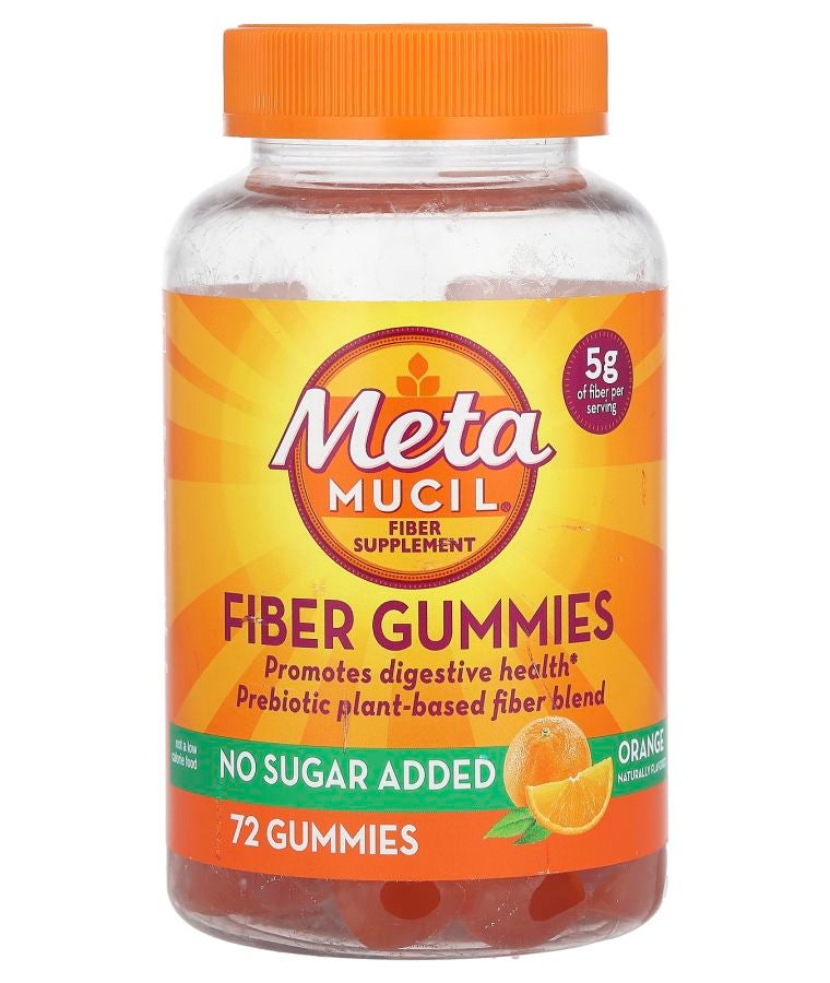 Fiber Gummies Orange 72 Gummies