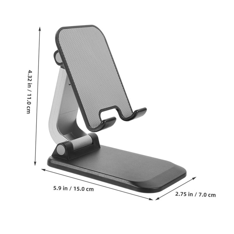 2pcs Foldable Adjustable Phone Stand For Desk Portable Multi Angle Viewing Holder - Image 3