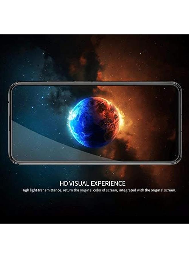 جلاس واقي شاشة مقوى بإطار أسود لهاتف Huawei Nova 5T مع لاصقة كاملة - Image 4