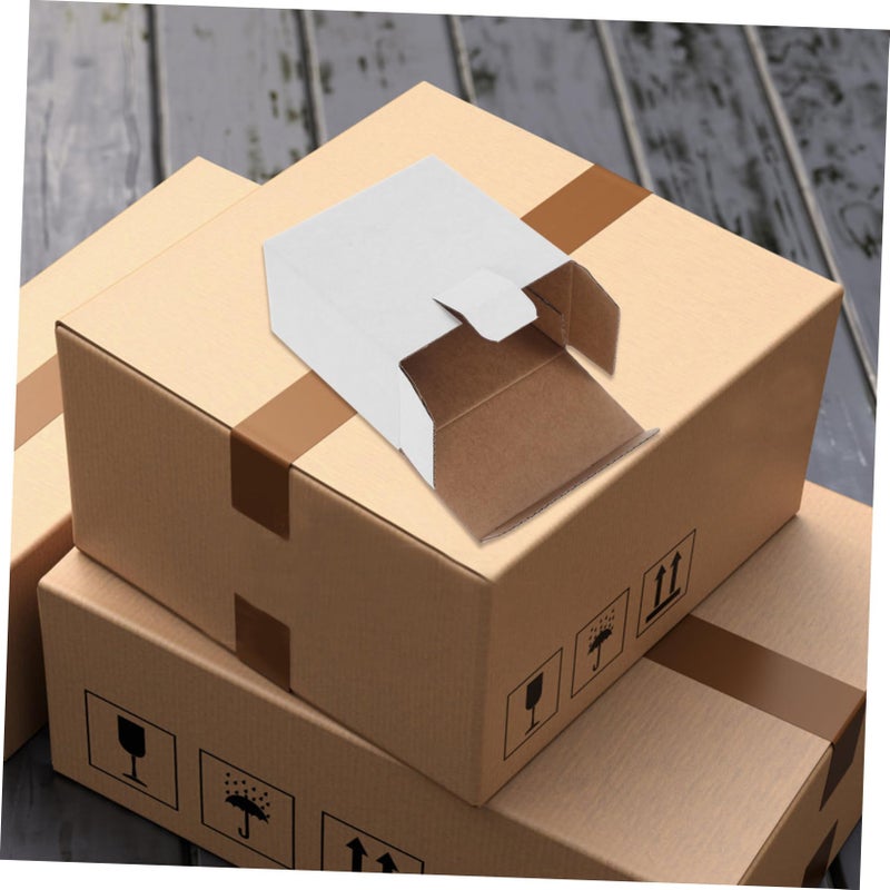 White Corrugated Cardboard Boxes 10 Pack for Shipping Mailing Storage Recyclable Packaging - Image 5