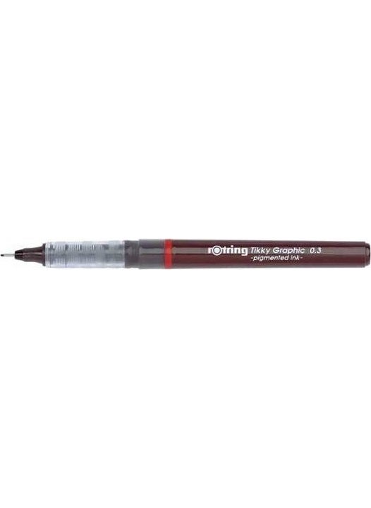 Rotring - قلم الرسم التقني روترينج تيكي جرافيك 0.3 أسود - Image 1