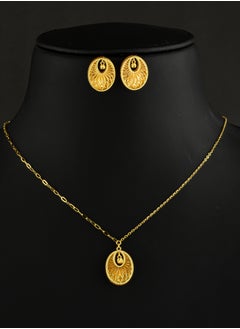 BAFLEH JEWELLERY Celebrate Every Moment in Pure Gold – Bafleh’s Lightweight 22kt Necklace Set for Women Who Love Refined Elegance 
