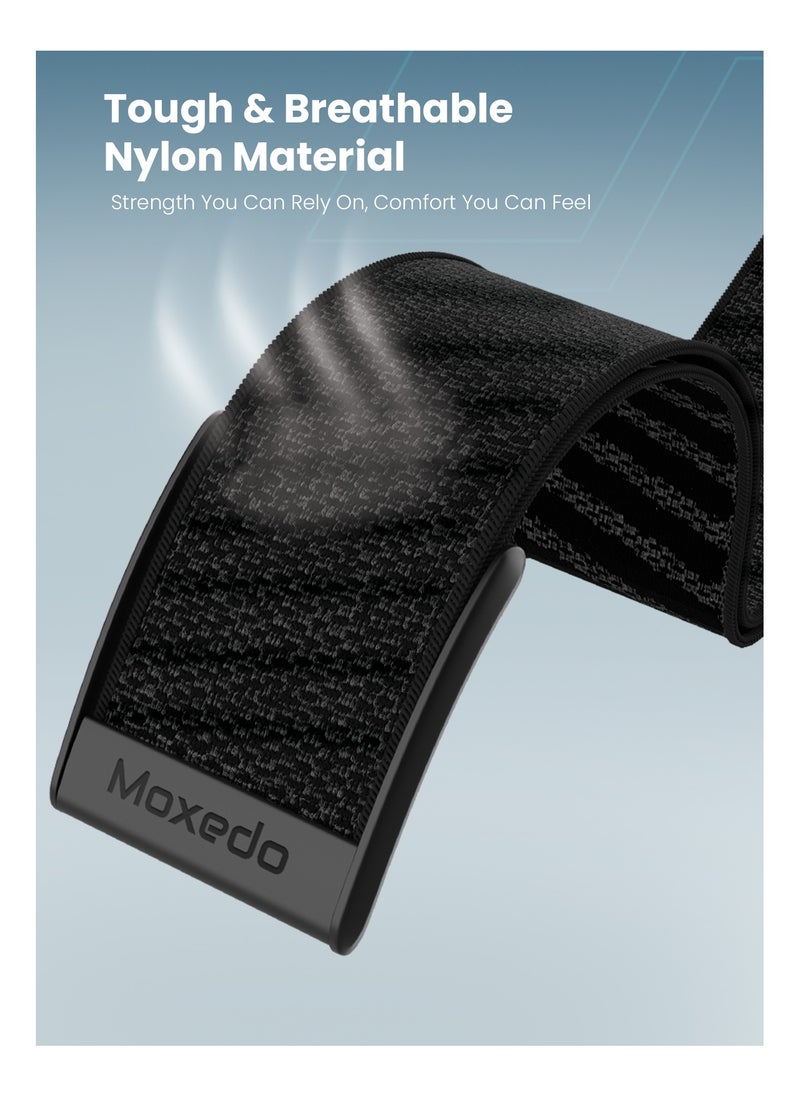 Moxedo Moxedo Fit-Weave Nylon Braided Band - Black  - Image 2