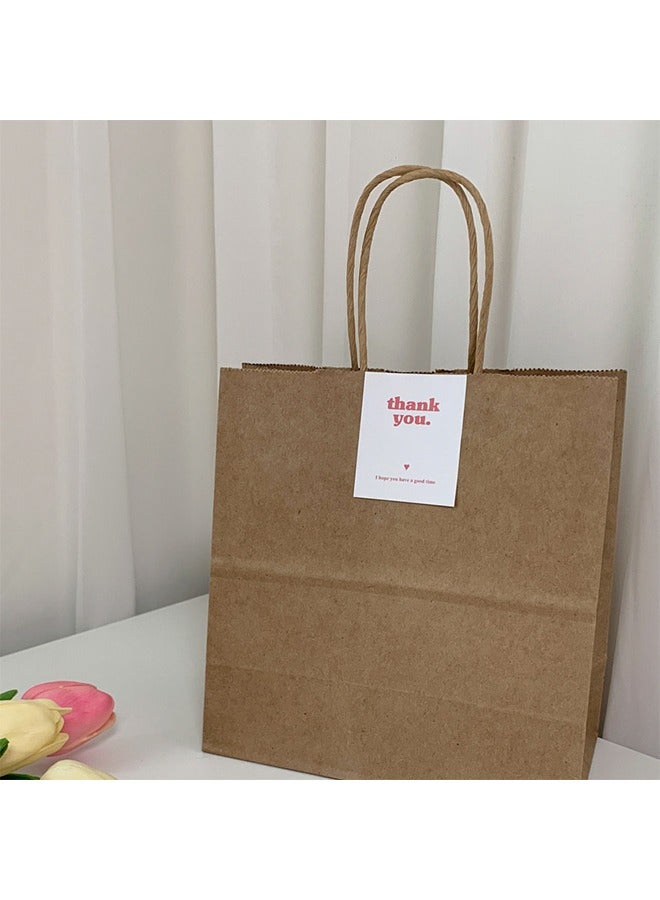 40-Piece Matte Finish Thank You Stickers, 5X6Cm Rectangle, Perfect For Gift Wrapping & Packaging Decoration - Image 3