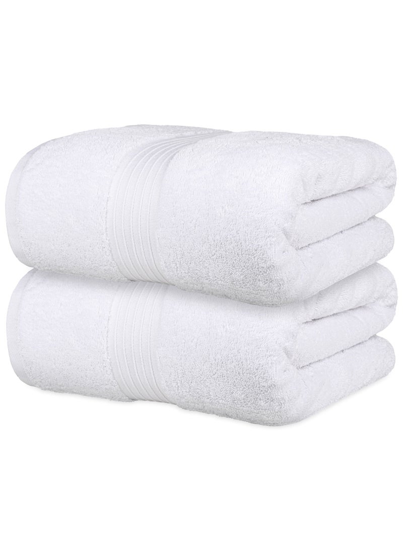 بليس كاسا مناشف حمام قطنية ممشطة  قطعة من بليس كاسا  جرام، كبيرة سريعة الجفاف عالية الامتصاص، سميكة وناعمة بجودة فندقية للحمام والسبا  سم - Image 1