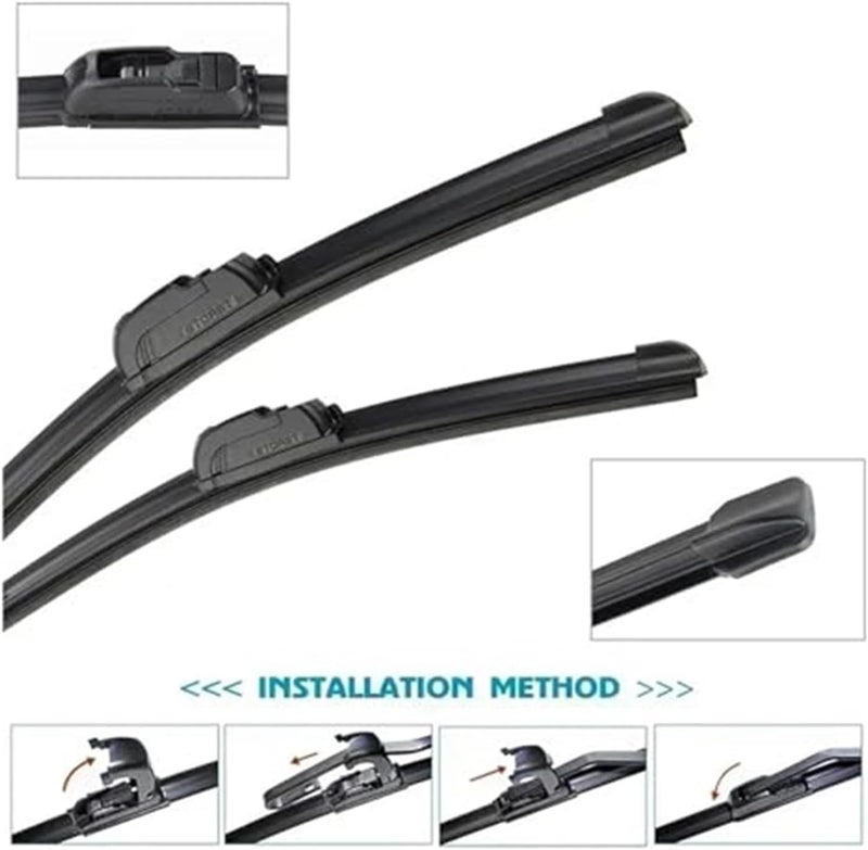 DEMULAX Car Front Wiper Blades for Civic 2009-2016 - Image 4