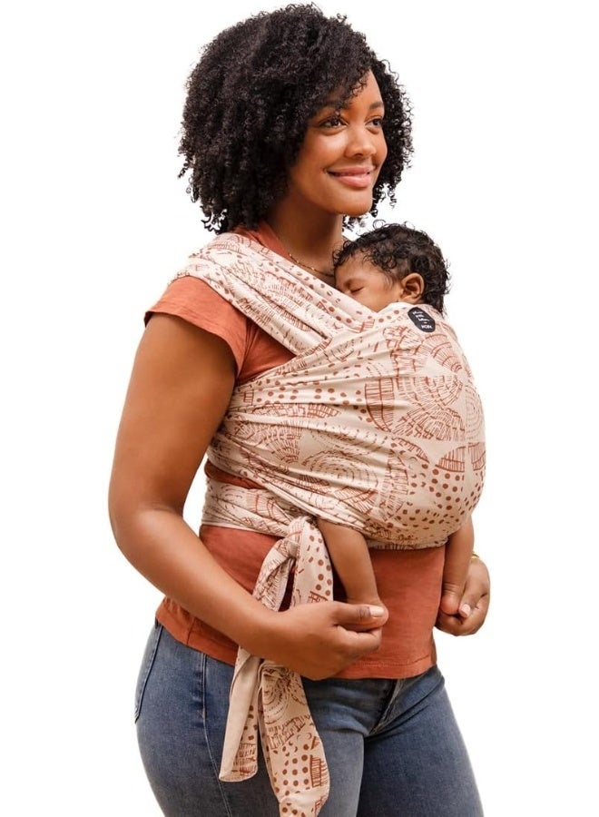 moby حمالة مابي بيبي وراپ إيفولوشن من بيتونيا بيكل بوتوم للمواليد الجدد إلى الأطفال الصغار (8-33 رطل)، حمالة أطفال، تصميم خفيف الوزن وخالي من اليدين، قابلة للتعديل لجميع أنواع الجسم (خشب)  - Image 2