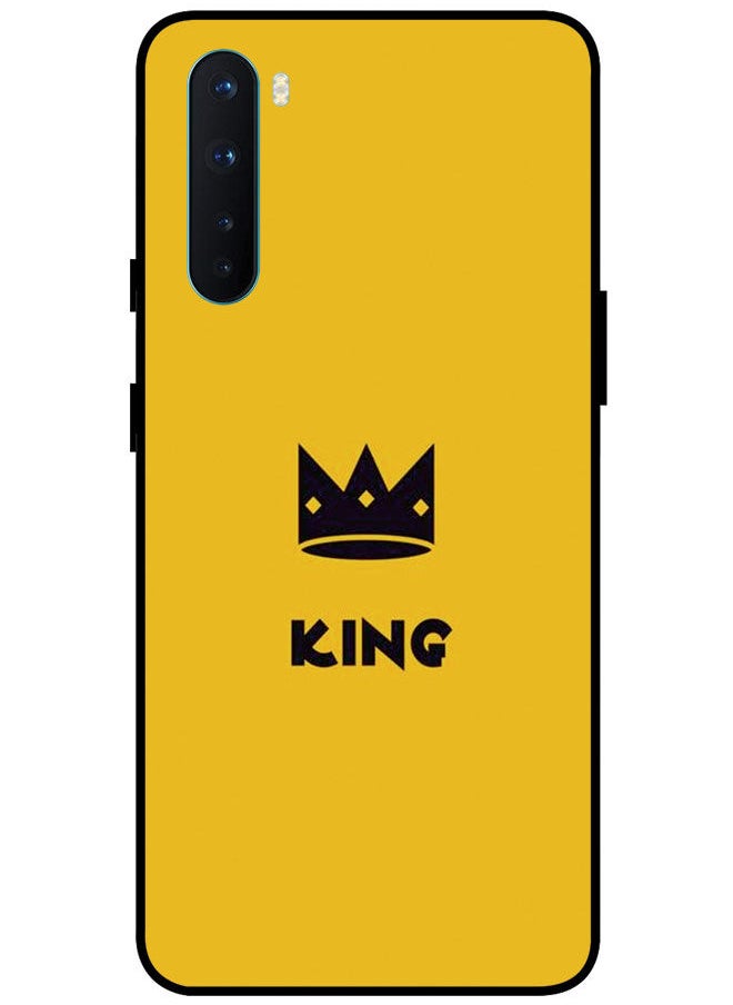 EYE CATCH - Protective Case Cover For OnePlus Nord Smart Series Printed Protective Case Cover for OnePlus Nord King - Image 1