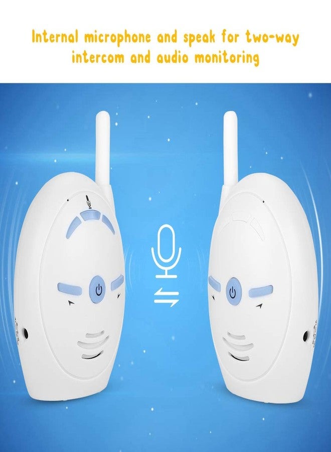 Sonew Digital Audio Baby Monitor, Nanny Intercom Surveillance System Support Two Way Audio, High Sensitivity Security Alarm for Home Baby Pet Monitor US - Image 4